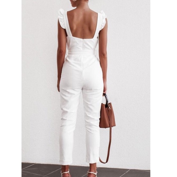 ✨Victoria Ruffle Jumpsuit - Picture 3 of 7